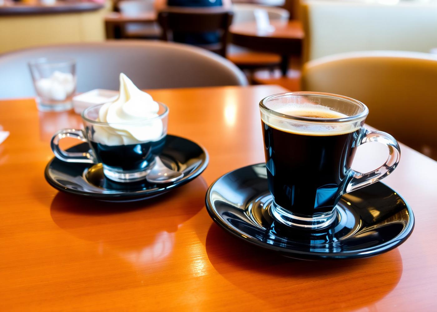 Espresso und Gelato